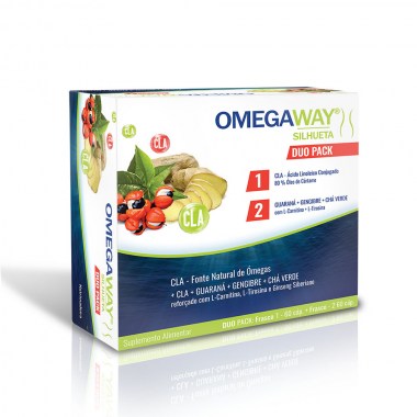 OMEGAWAY® SILHUETA DUO PACK 60 + 60 caps