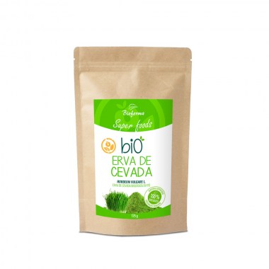 Erva de Cevada em pó biológica 125g Bioforma