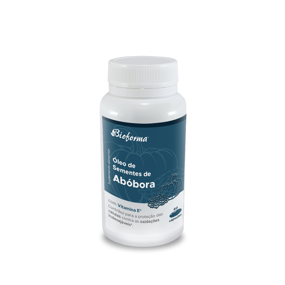 Óleo de sementes de Abóbora 1000mg 60 caps BIOFORMA