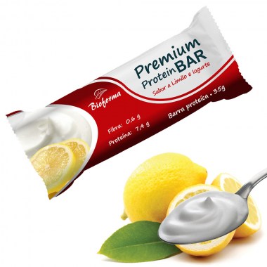 Premium Protein Bar Limão e Iogurte 35g BIOFORMA