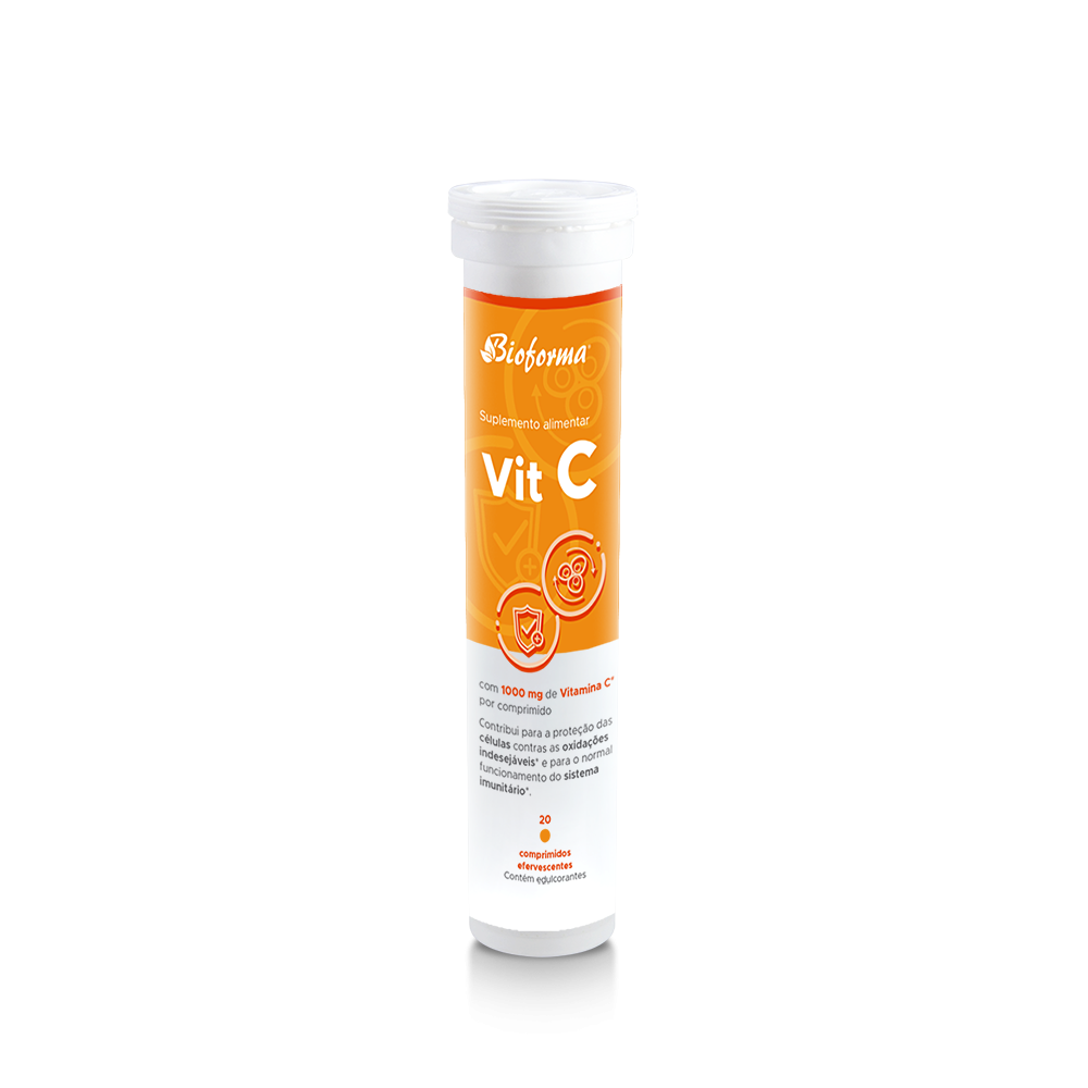 Vitamina C 1000 mg 20 comp efervescentes BIOFORMA