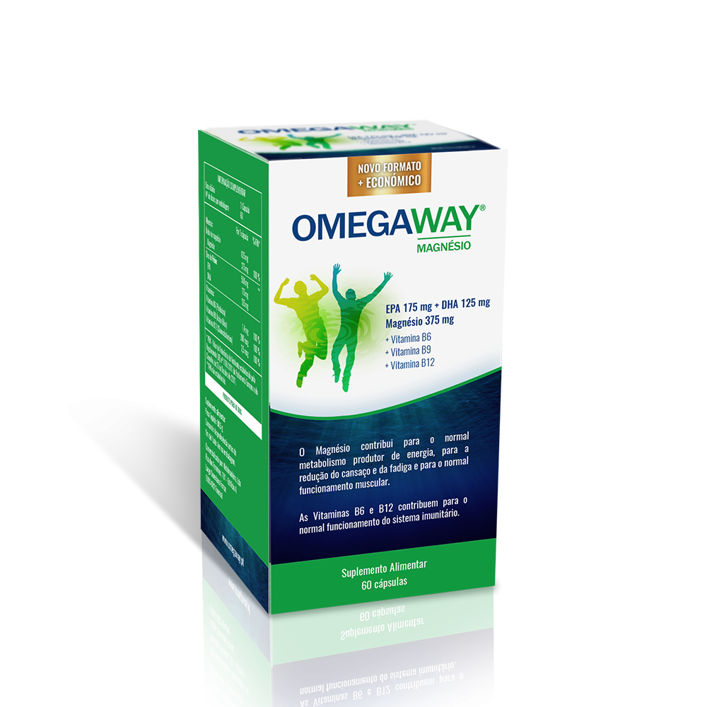 OMEGAWAY® MAGNÉSIO 60 caps